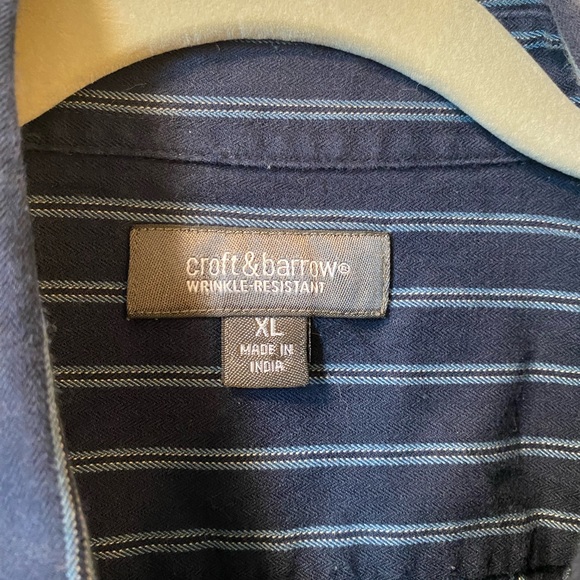 4/$30🐞 Croft & barrow men’s button up size XL - Picture 2 of 3